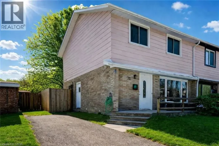 71 SHADELAND Crescent, Kitchener