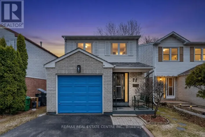 72 MALABAR CRESCENT, Brampton
