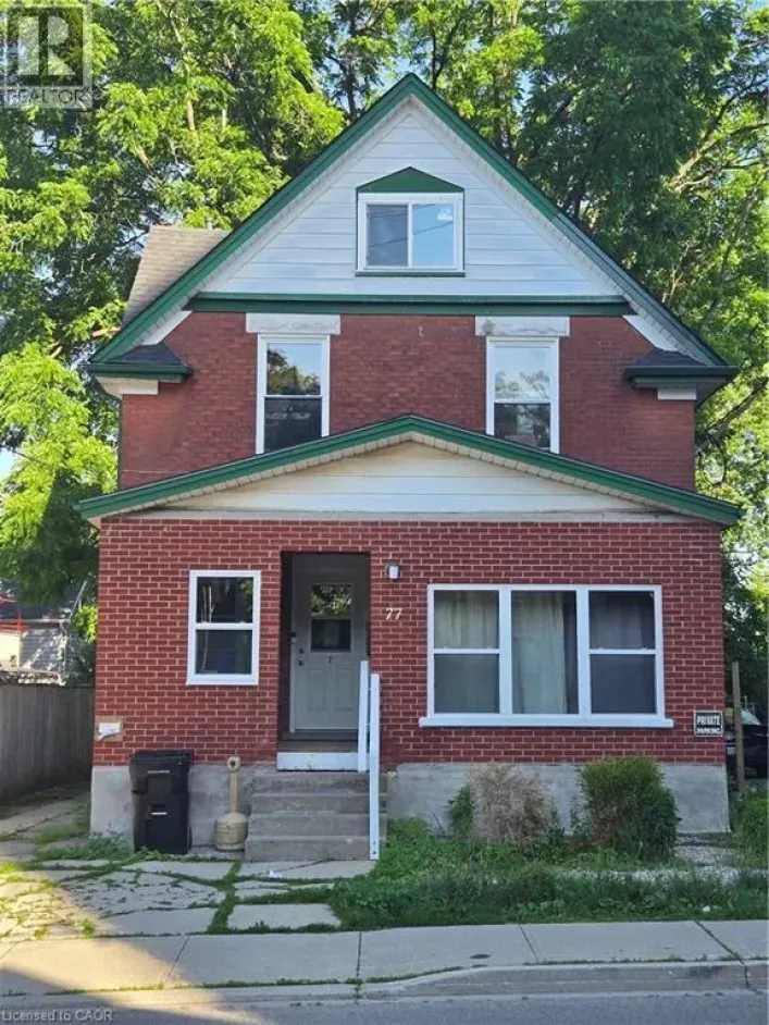 Triplex for sale: 77 CEDAR Street S, Kitchener