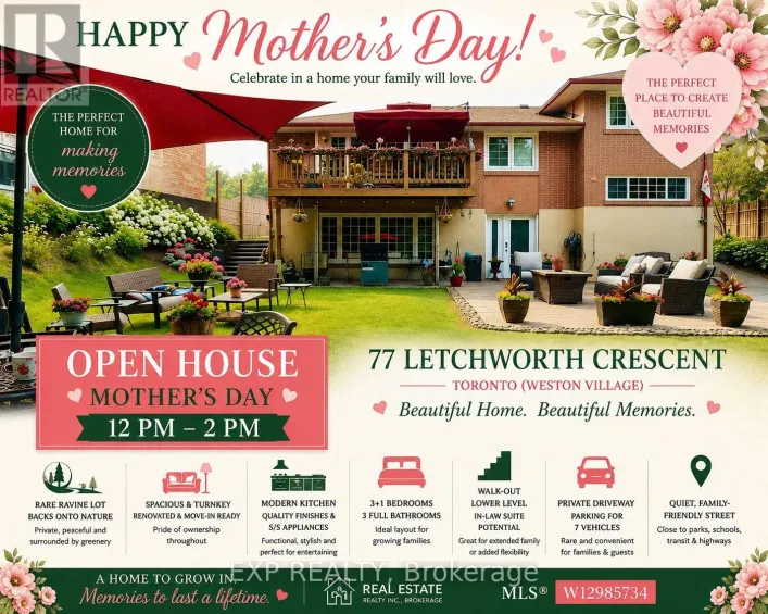 77 LETCHWORTH CRESCENT, Toronto