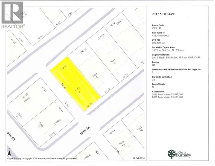 7917 18TH AVENUE, Burnaby