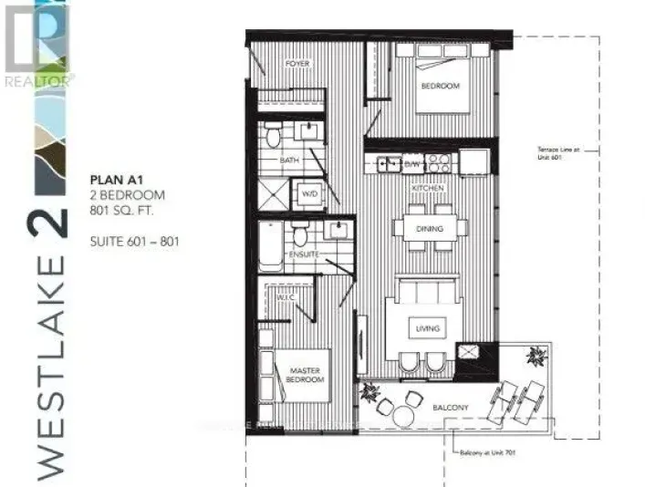 801 - 2200 LAKESHORE BOULEVARD W, Toronto