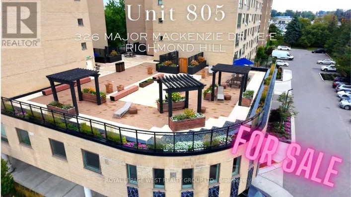 805 - 326 MAJOR MACKENZIE DRIVE E, Richmond Hill