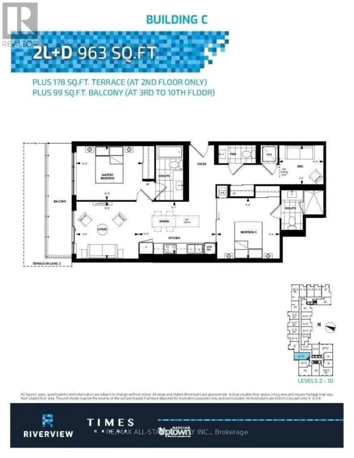 809 - 38 WATER WALK DRIVE, Markham