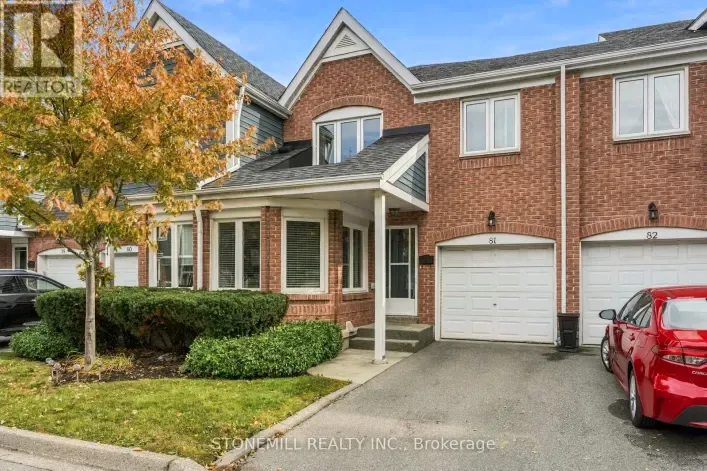 Row / Townhouse for sale: 81 - 2155 SOUTH MILLWAY, Mississauga