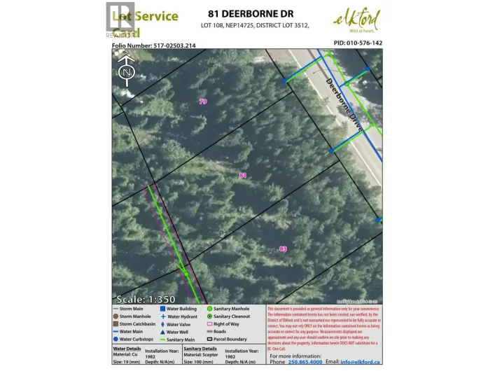 81 DEERBORNE Drive, Elkford