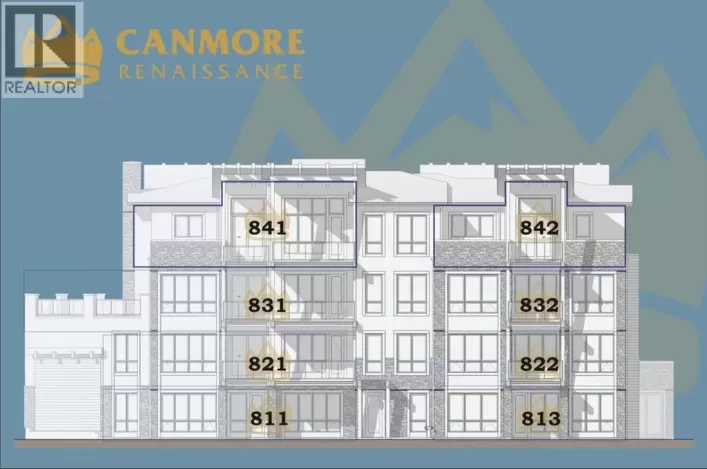 821, 101H Stewart Creek Rise, Canmore