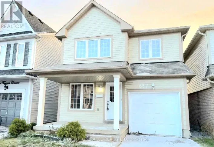 857 TAGGART CRESCENT, Oshawa
