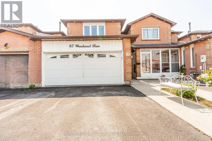 House for sale: 87 WOODSEND RUN, Brampton