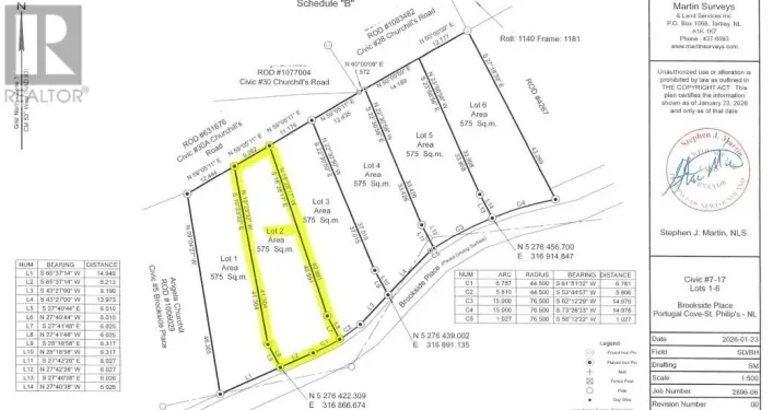 9 Brookside Place Unit#LOT 2, Portugal Cove