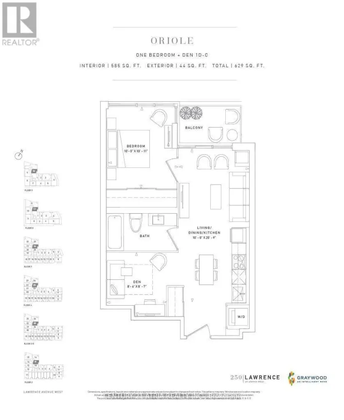 910 - 250 LAWRENCE AVENUE W, Toronto