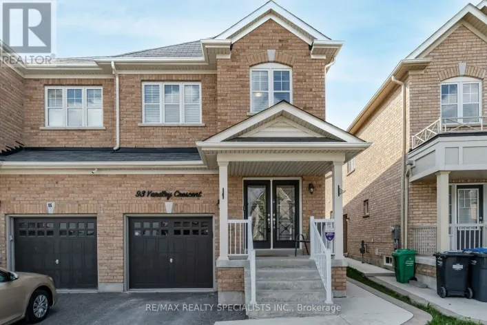 93 YARDLEY CRESCENT, Brampton