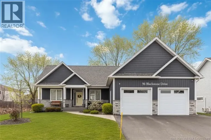House for sale: 96 BLACKSTONE Drive, Moncton