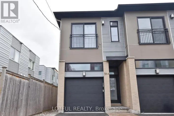 House for rent: A - 58 YOUNG STREET, Ottawa