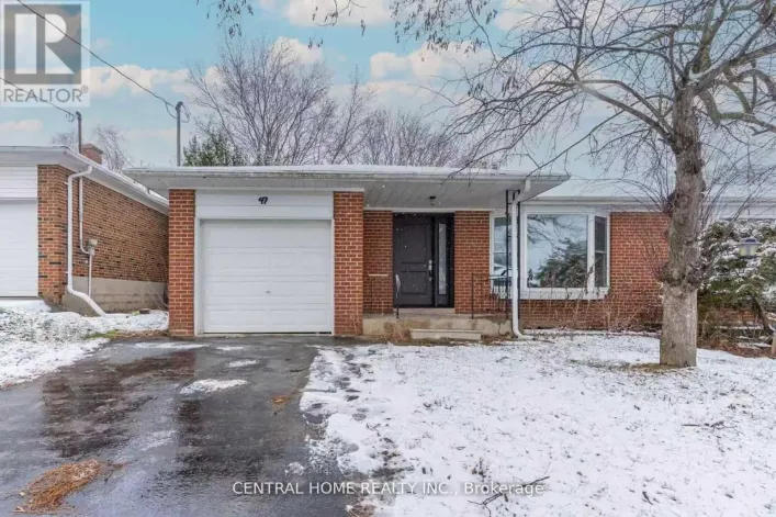 BSMT - 47 SHERWOOD FOREST DRIVE, Markham