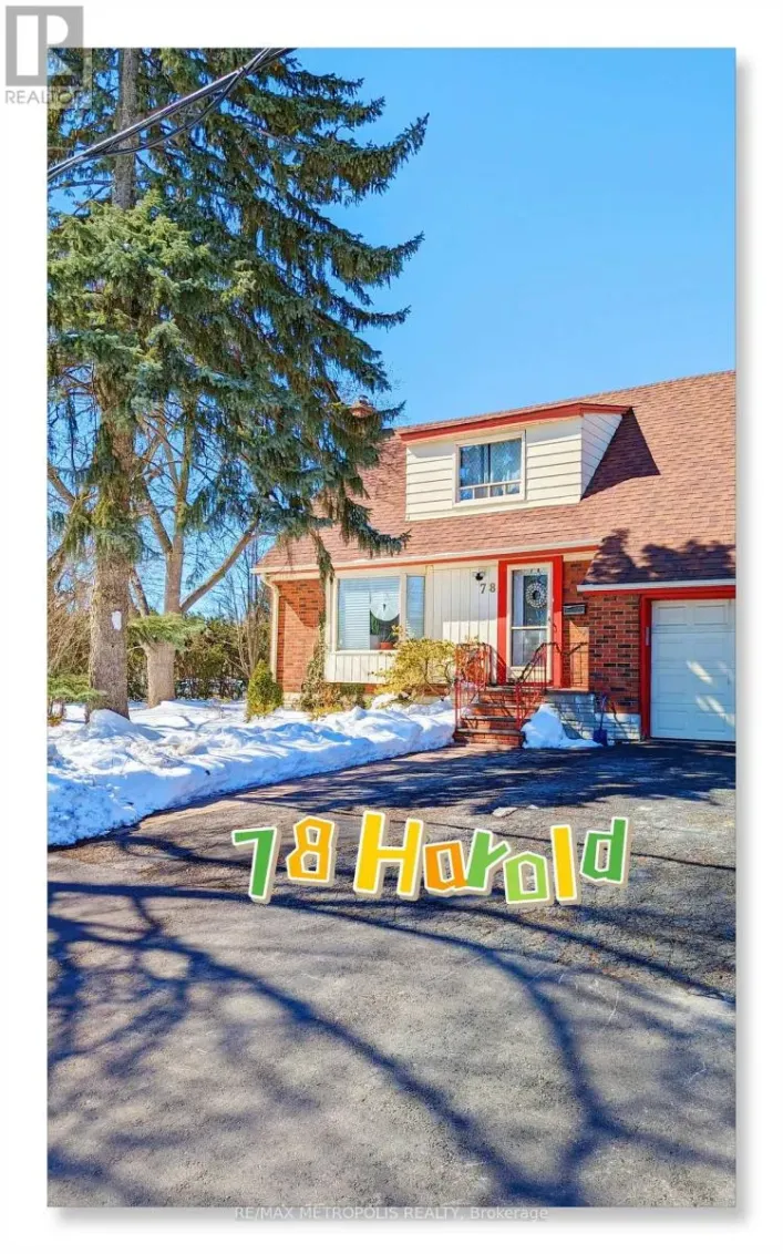 BSMT - 78 HAROLD STREET, Brampton