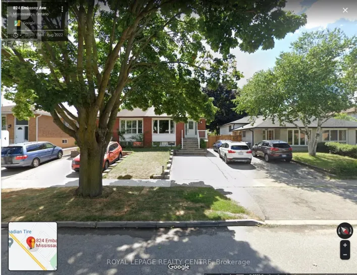 BSMT - 824 EMBASSY AVENUE, Mississauga
