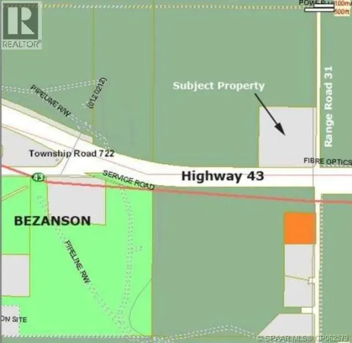 Highway 43 RR 31, Bezanson