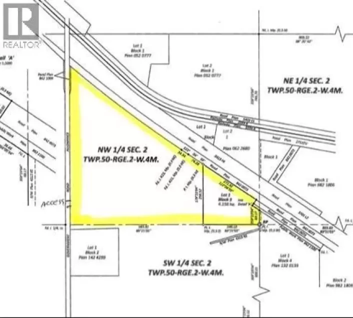 Lot 1 Block 3 & PT NW 2-50-2-W4, Rural Vermilion River, County of