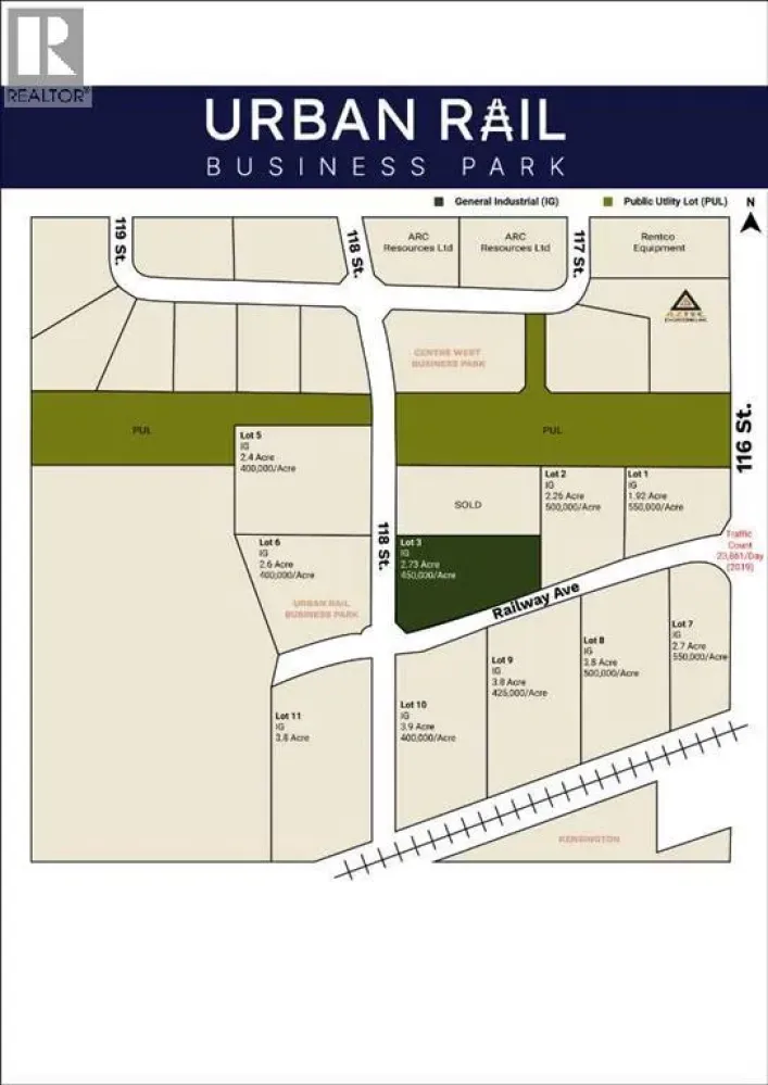 Lot 3 na Avenue, Grande Prairie
