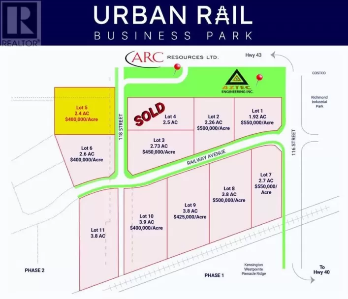 Lot 5 118 Street, Grande Prairie