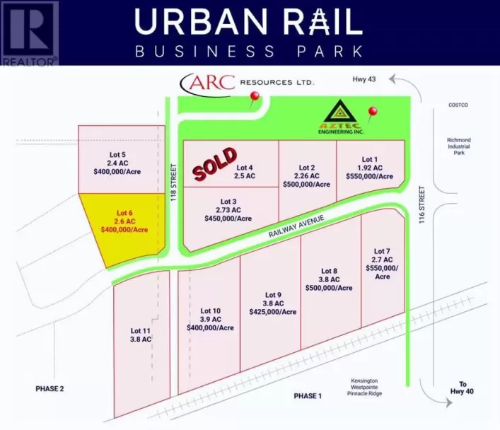 Lot 6 118 Street, Grande Prairie