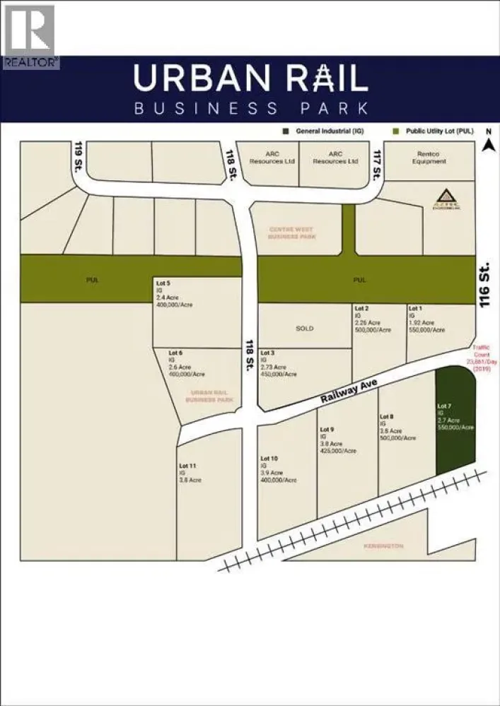 Lot 7 Railway Avenue, Grande Prairie