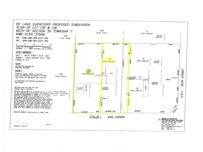 Lot C 44 AVENUE, Langley