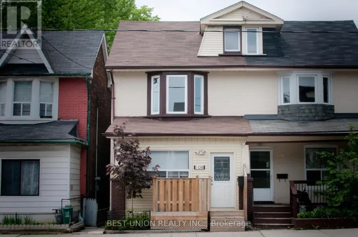 LOWER - 108 JONES AVENUE, Toronto