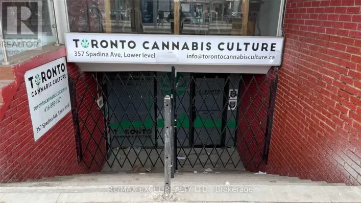 LOWER - 357 SPADINA AVENUE, Toronto