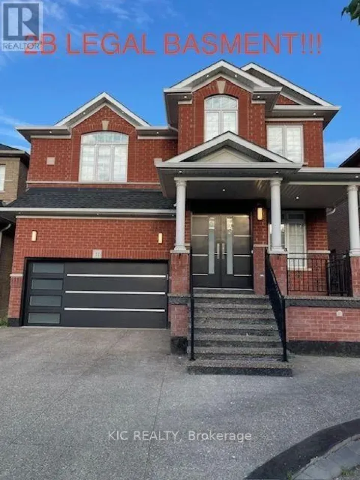 MAIN & 2ND FLR - 11 KISTLER STREET, Brampton