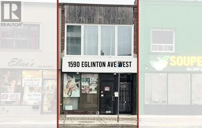 MAIN FLR + BSMT - 1590 EGLINTON AVENUE W, Toronto