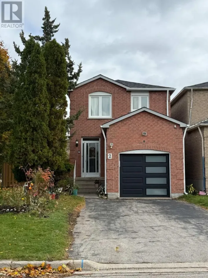 MAIN &SECOND FLOOR - 2 KETCHUM CRESCENT, Markham