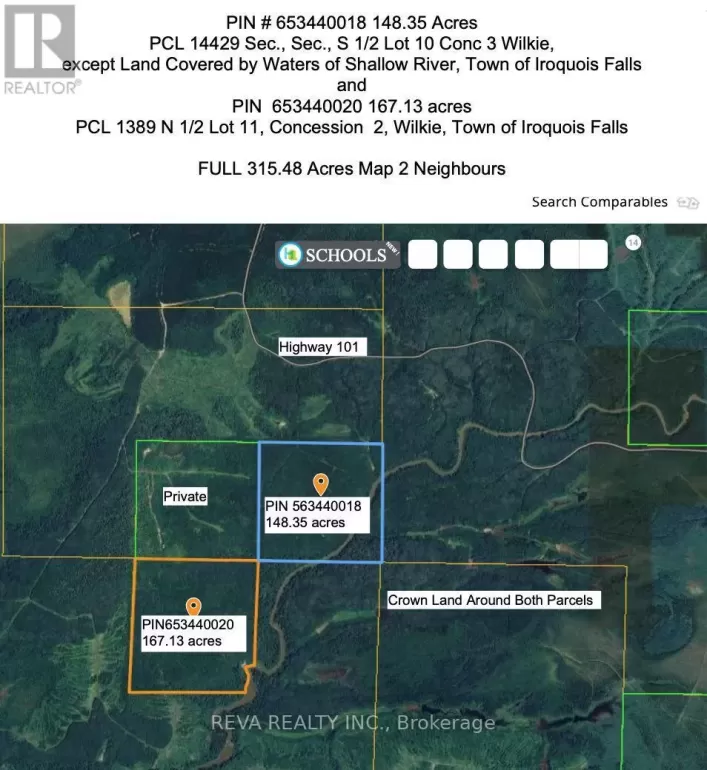 N1/2 LOT 11 CON 2 WILKIE, Iroquois Falls