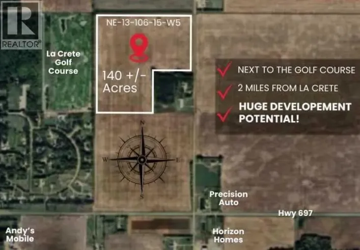 NE-13-106-15-W5, Rural Mackenzie County