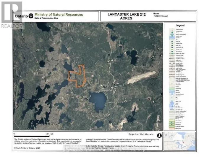 NO ROAD LANCASTER LAKE VACANT LAND, Kirkland Lake