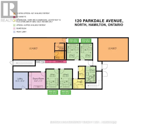 OFFICE #1 - 120 PARKDALE AVENUE N, Hamilton