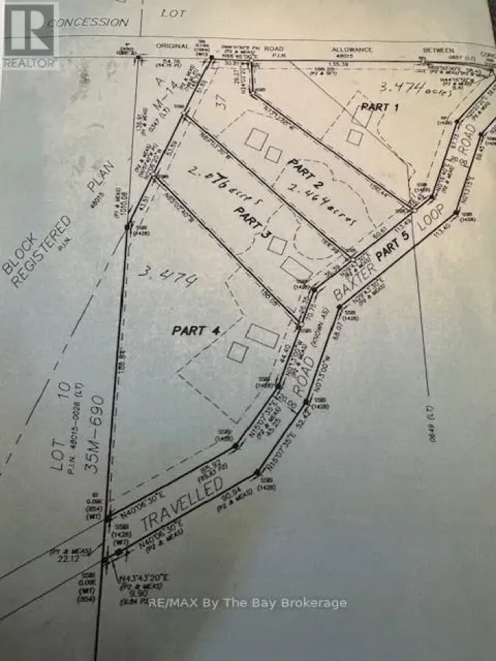PART 2 LOT 37 CON 10 BAXTER LOOP RD ROAD E, Georgian Bay