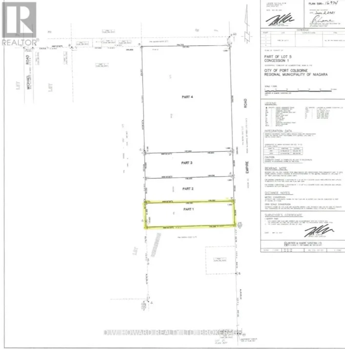 PART ONE EMPIRE ROAD, Port Colborne