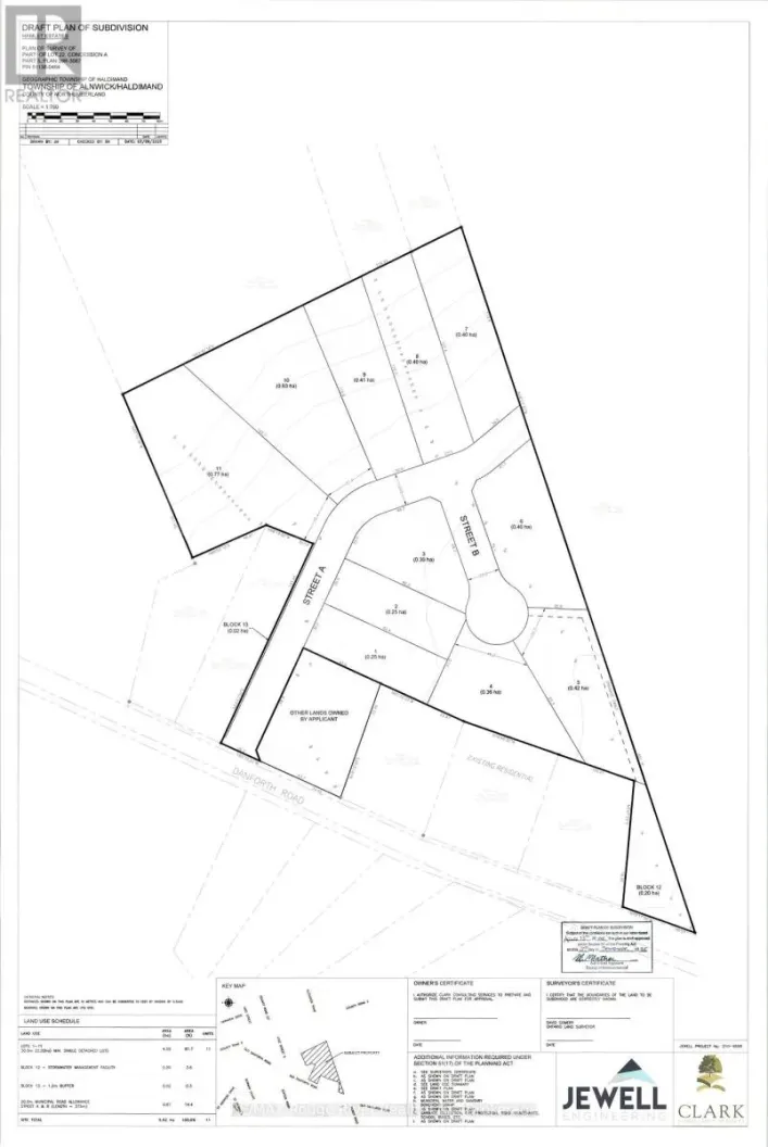 PT LOT 22, CONC A OLD DANFORTH ROAD, Alnwick/Haldimand