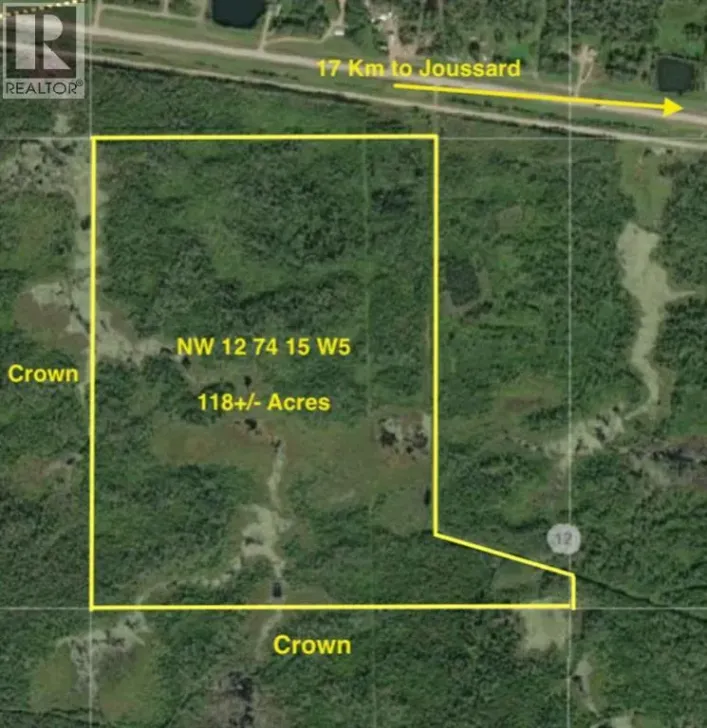 RR NW 12  74 15 W5 RR, Joussard