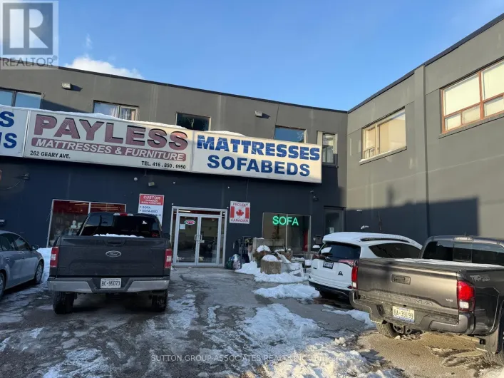 STOREFRONT - 262 GEARY AVENUE, Toronto