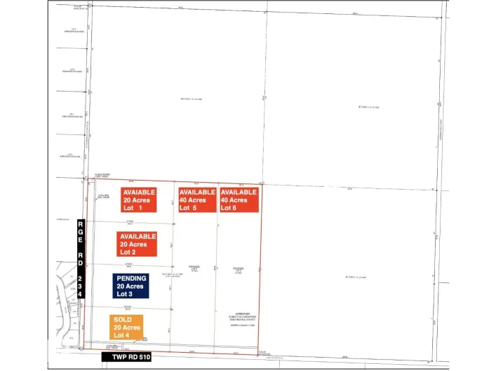 No Building for sale: TWP 510 RGE RD 234, Rural Strathcona County
