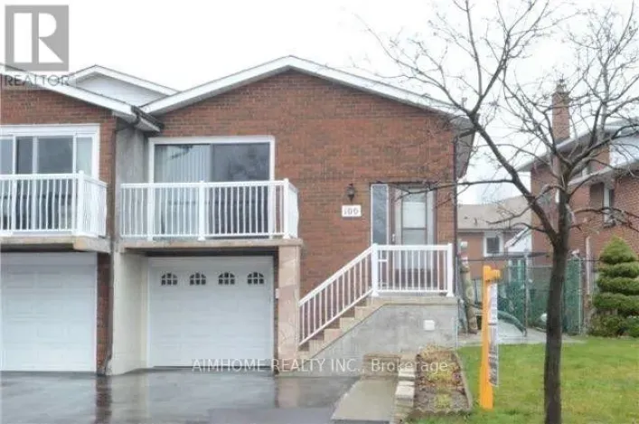 UPPER - 100 HICKORYNUT DRIVE, Toronto