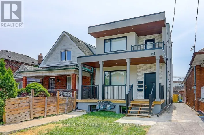 UPPER - 115 LIVINGSTONE AVENUE, Toronto