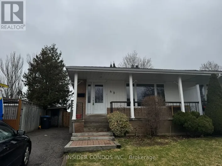 UPPER - 49 DONCASTER DRIVE, Brampton