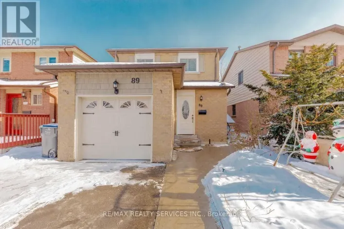 **UPPER** - 89 MARTINDALE CRESCENT, Brampton