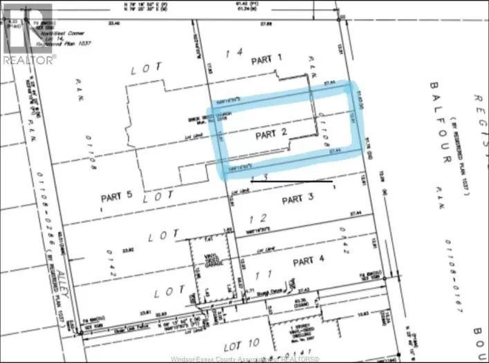 V/L BALFOUR Unit# PT 2, Windsor