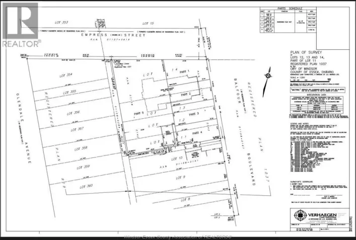 V/L BALFOUR Unit# PT 4, Windsor