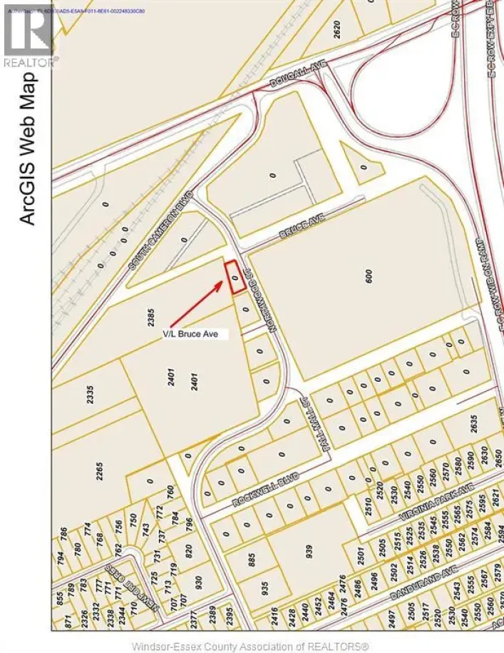 V/L BRUCE AVENUE, Windsor